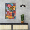 Wallity Paul Klee Dekoratív vászonfestmény, 45x70 cm, Velúr