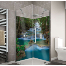  Wallplex fürdőszobai dekorpanel Waterfall 120 x 200 cm tapéta, díszléc és más dekoráció