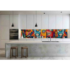  Wallplex konyhahátfal Picasso tapéta, díszléc és más dekoráció