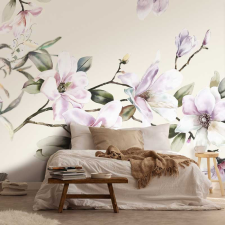 Wallvision Elegáns magnólia virágmintás fotótapéta tapéta, díszléc és más dekoráció
