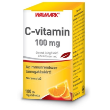 Walmark C-vitamin 100mg narancs ízű rágótabletta 100db vitamin és táplálékkiegészítő
