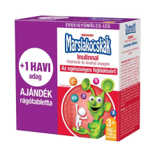 Walmark Kft. Walmark Marslakócskák Inulin erdeigyümölcsös rágótabletta 100x+30x vitamin és táplálékkiegészítő