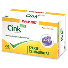 Walmark Walmark Cink Aktív tabletta 60 db vitamin és táplálékkiegészítő