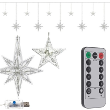 Wando 138 LED USB csillag fényfüggöny karácsonyfa izzósor