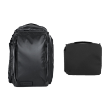 WANDRD Transit Hátizsák - 35L Fotós Táska (fekete) + Camera Cube fotós táska, koffer
