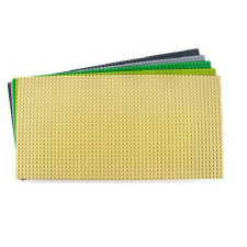 Wange ® 8804 | építőjáték alaplap nagy méretű kockákhoz | 28x56 bütyök - limezöld barkácsolás, építés