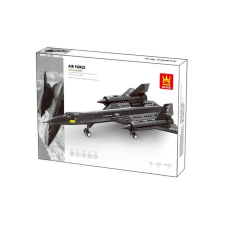 Wange - SR-71 Blackbird felderítő repülőgép építőjáték készlet barkácsolás, építés