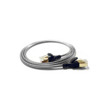 WANTEC Patchkabel FTP   CAT6          d=3,8mm  0,30m  silber (7609) kábel és adapter