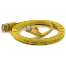WANTEC Patchkabel FTP  CAT6      q=1,6x6,5mm    0,20m gelb (7058) kábel és adapter