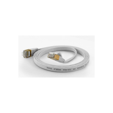 WANTEC Patchkabel FTP  CAT6      q=1,6x6,5mm    0,50m weiß (7004) kábel és adapter