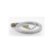 WANTEC Patchkabel FTP  CAT6      q=1,6x6,5mm   10,00m weiß (7011) kábel és adapter