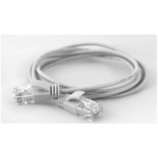 WANTEC UTP CAT6a Patch kábel 0.1m - Fehér (7225) kábel és adapter