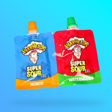 Warheads Super Sour Gel Double Pack savanyú gél 40g csokoládé és édesség