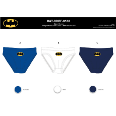 Warner Bros Batman kisfiú alsó - 3 darabos pamut alsó - 122-128