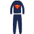 Warner Bros Superman férfi vékony pamut pizsama - jersey pizsama - sötétkék - M
