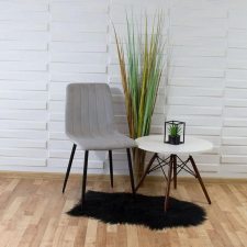  Warsaw velvet étkezőszék-világosszürke bútor