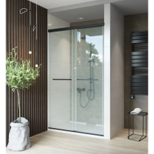 Wasserburg Dualdoor zuhanyajtó 8 mm 120 cm x 200 cm BL kád, zuhanykabin
