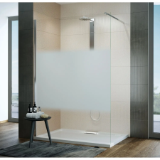 Wasserburg VETRO ICE Zuhanyfal 8 mm 100 cm x 200 cm kád, zuhanykabin