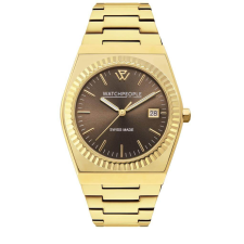 WATCHPEOPLE WP1 - Arany, barna, női karóra - 36 mm - (700356) karóra