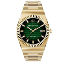WATCHPEOPLE WP1 - Arany, fekete, zöld, unisex karóra - 41 mm - (701189) karóra