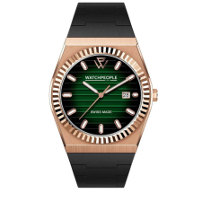 WATCHPEOPLE WP1 - Rozé arany, fekete, zöld, unisex karóra - 41 mm - (701207) karóra