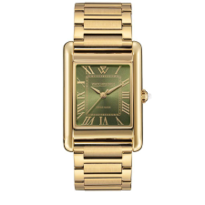 WATCHPEOPLE WP6 - Arany, olíva zöld, női karóra - 27 mm - (700712) karóra
