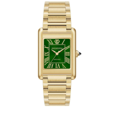 WATCHPEOPLE WP6 - Arany, smarad zöld, női karóra - 30 mm - (701236) karóra