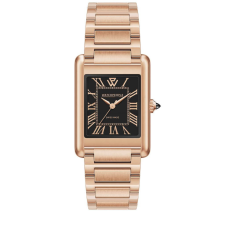 WATCHPEOPLE WP6 - Fekete, rozé arany, női karóra - 23 mm - (701057) karóra