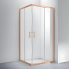 Water Fun Motril || Rose Gold zuhanykabin 80x80 190cm, 6mm, NANO