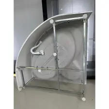 Water Fun Szimmetrikus || kád váz 140x140 cm fürdőszoba kiegészítő