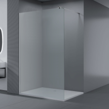 Water Fun Walk-in zuhanyfal 100, 190cm, 8mm kád, zuhanykabin