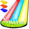  Water slide with fountain Kruzzel 25669