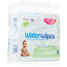 Water Wipes Baby Wipes Soapberry 4 Pack finom nedves törlőkendők gyermekeknek 4x60 db törlőkendő