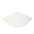 WaterFun Cagliari White 90x90x2,6 cm íves, SMC zuhanytálca