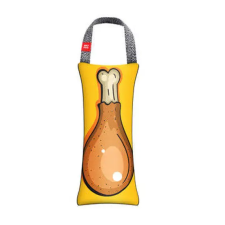  WAUDOG Fun with squeaker - játék (csirkecomb minta) kutyák részére (9x21cm) játék kutyáknak
