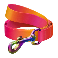 Waudog nylon póráz narancssárga színátmenettel nyakörv, póráz, hám kutyáknak