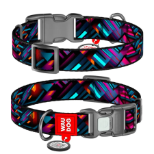WAUDOG WAUDOG textil kutya nyakörv Endless Worlds nyakörv, póráz, hám kutyáknak