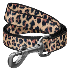 WAUDOG WAUDOG textil kutya póráz Leopard 200cm nyakörv, póráz, hám kutyáknak