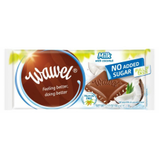 Wawel Kókuszos tejcsokoládé hozzáadott cukor nélkül, édesítőszerrel 90 g diabetikus termék