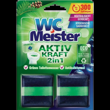 WC MEISTER wc tartálytabletta twinpack 2x50 g Erdő tisztító- és takarítószer, higiénia
