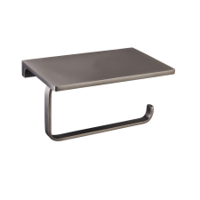 Wc-papír tartó RAV SLEZÁK NIL metal grey NLA0403MG fürdőszoba kiegészítő