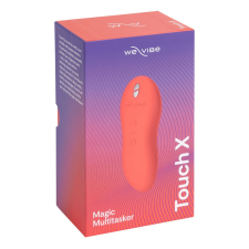 We-Vibe Touch X - akkus, vízálló csiklóvibrátor (korall) vibrátorok