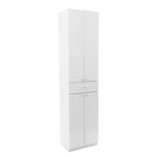 Webba Álló fürdőszoba szekrény, Martplast, fehér, 190 x 48 cm fürdőszoba bútor