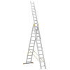 Webba Alumínium létra Erős 3 x 12 lépcső