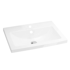 Webba Cersanit mosdókagyló fehér, téglalap alakú, 60 cm szaniter
