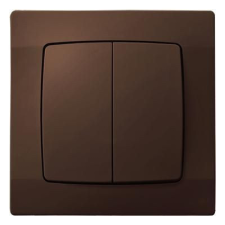 Webba CSILLÁRKAPCSOLÓ KOMPLETT BARNA KÁRÓ 105 villanyszerelés