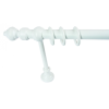 Webba Függönykarnis Fém + PVC, fehér, 28 mm / 200 cm + kiegészítők