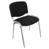Webba Irodai szék, rögzített, szövet, fekete