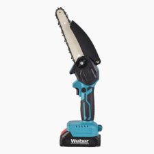  WEBER Akkumulátoros Mini Láncfűrész 8" 2 Akku R009 láncfűrész