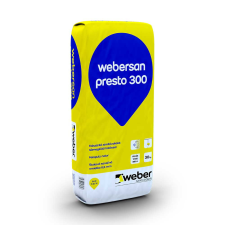 Weber San presto 300 Falszárító simítóvakolat SPR300 30 kg vékony- és nemesvakolat